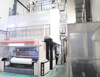 7-Layer Co-extrusion Film Machine, Production capacity 5.5 tons per day