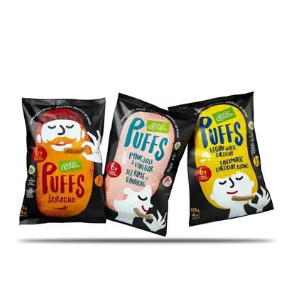 food packaging bags for puffs