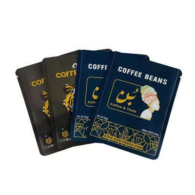 coffee bean 3 side seal pouch