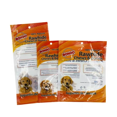 pet food 3 side seal bag