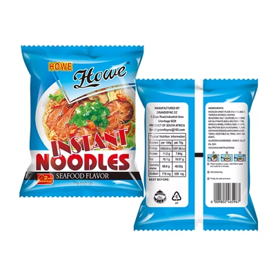 noodles back seal pouch