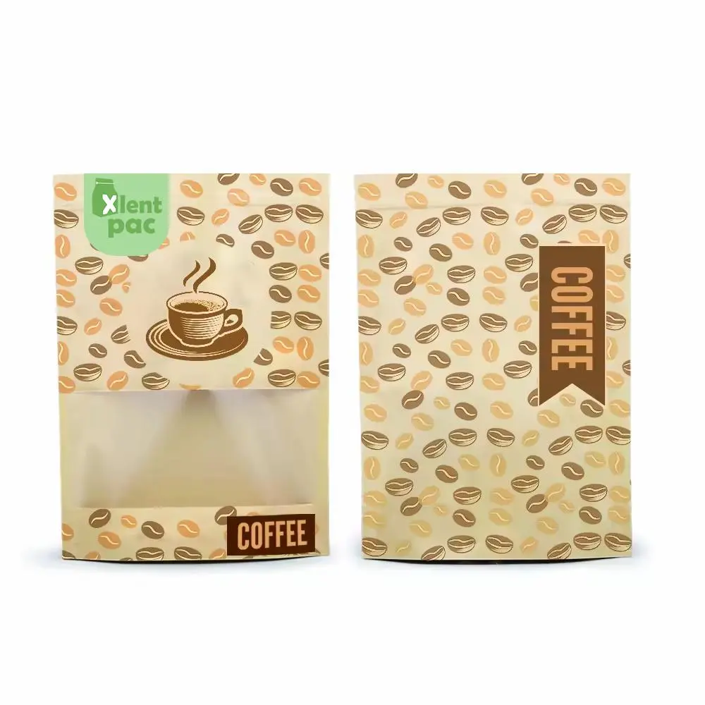 Custom Printed Stand up 250g Coffee Bag