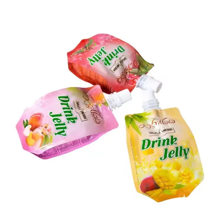 Custom Print 100ml Drink Jelly Spout Pouch