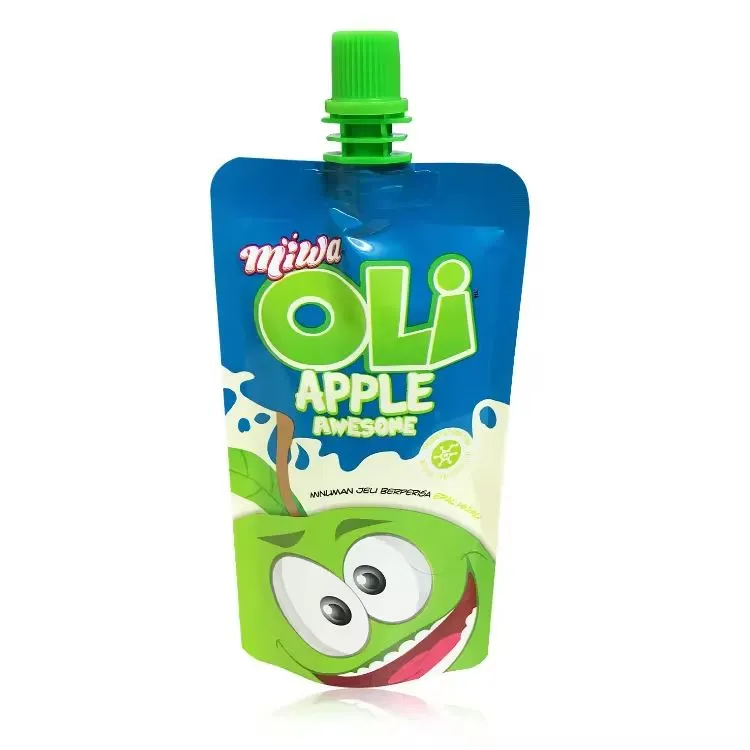 Small 150 Ml Customized Print Spouted Stand up Pouch