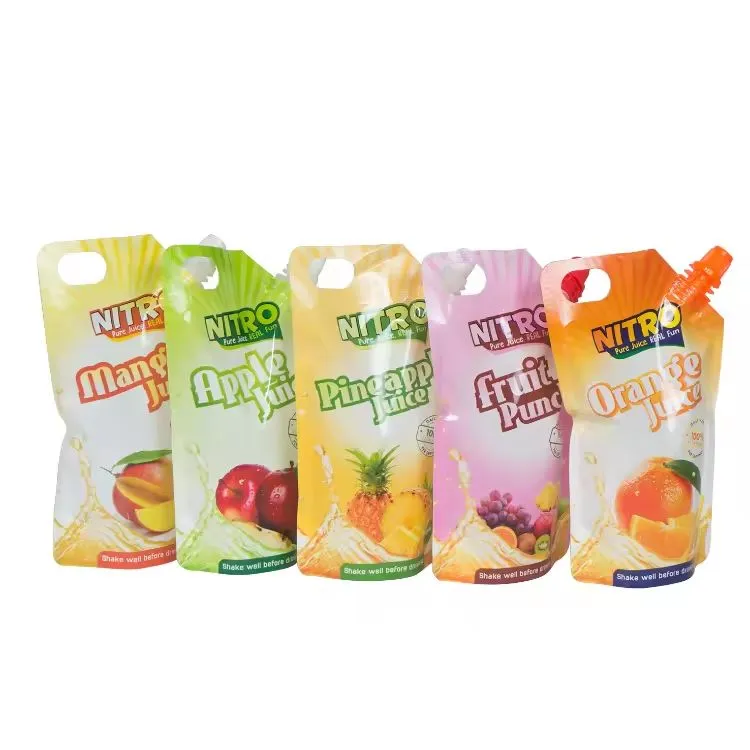 customized drink pouches