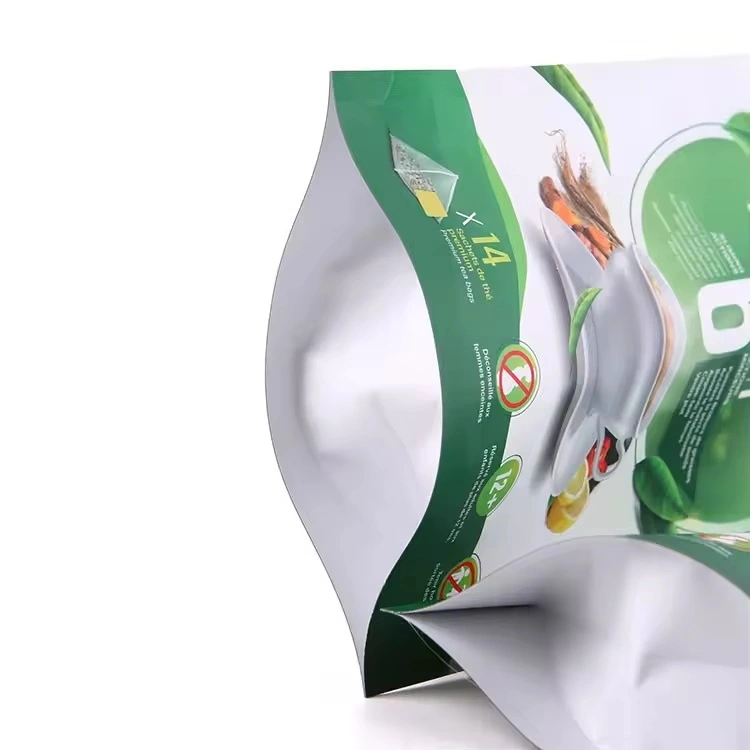 60g Customized Stand up Bulk Tea Packaging