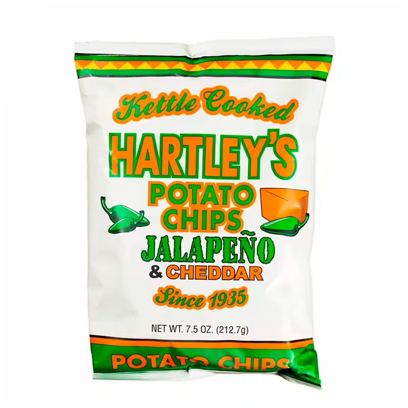 Customized Back Seal Aluminum Foil Potato Chip Bags