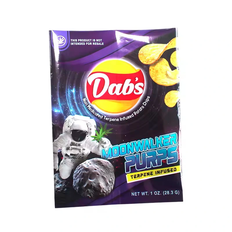 1 Oz Back Seal Moisture Proof Potato Chip Pouch