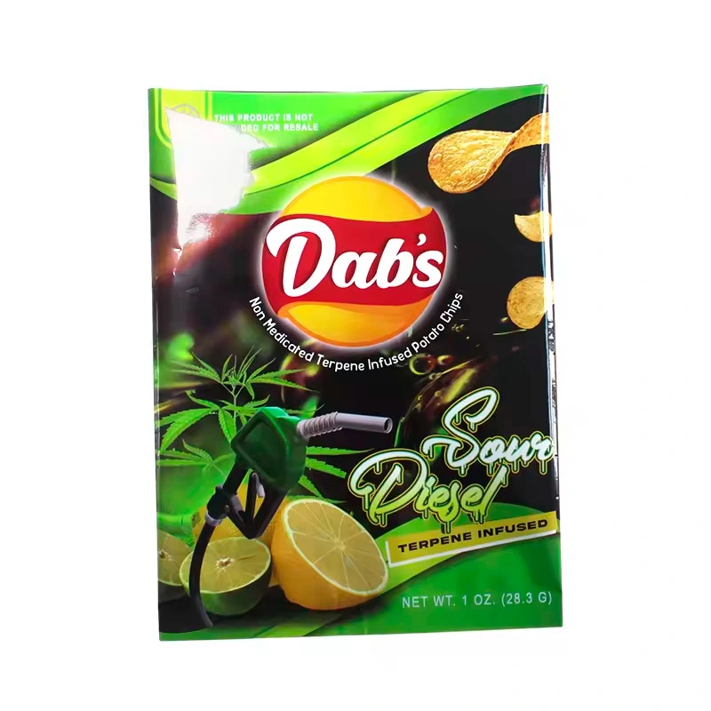 1 Oz Back Seal Moisture Proof Potato Chip Pouch